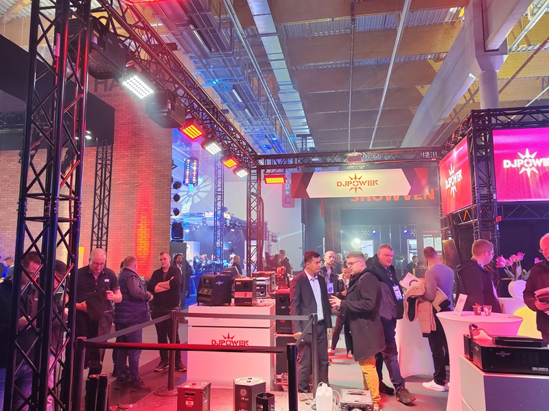 DJPOWER succeeded in participating Prolight   Sound Frankfurt Exhibition 2023