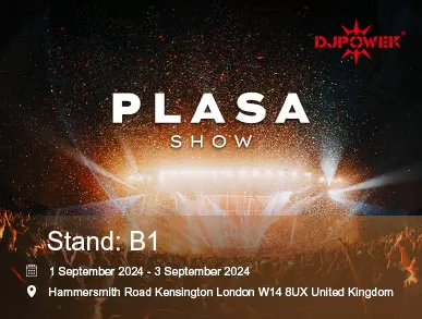 Join us at PLASA SHOW 2024 - Free Registration launched!