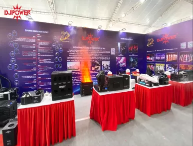 Visitors Crowd DJPOWER's Booth At 2024 Plase Show in Vietnam